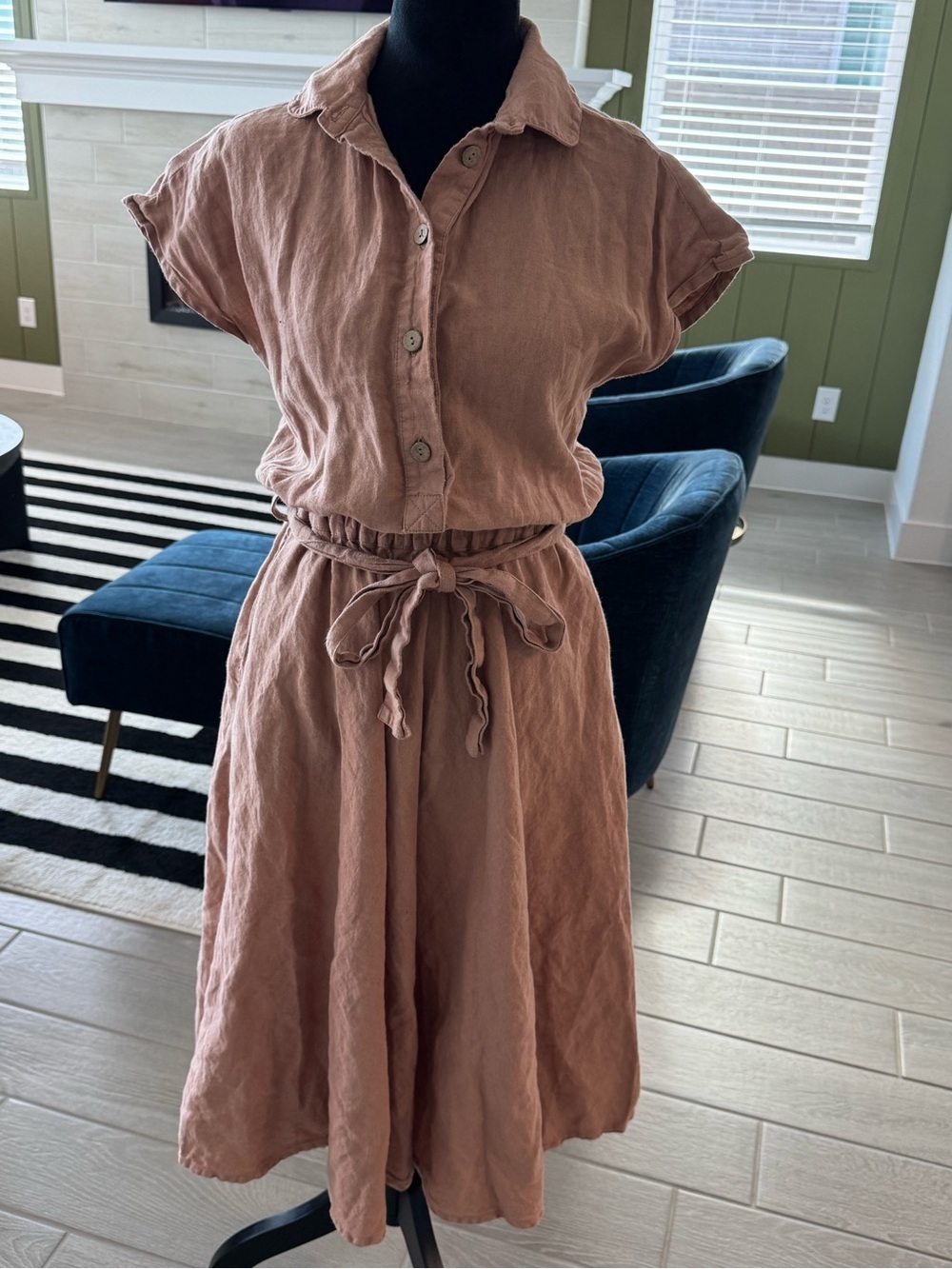 notPERFECTLINEN Perth Midi Dress